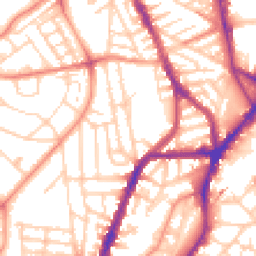 Daytime road noise heatmap for S7 1BX