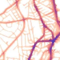 Daytime road noise heatmap for S7 1DA
