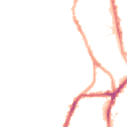 Night-time road noise heatmap for S7 1DB