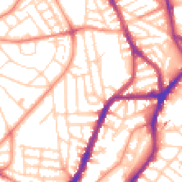 Daytime road noise heatmap for S7 1DF