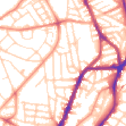 Daytime road noise heatmap for S7 1DP