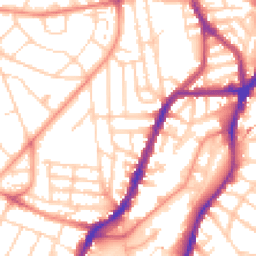 Daytime road noise heatmap for S7 1DX