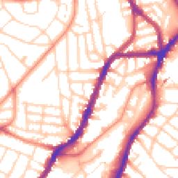 Daytime road noise heatmap for S7 1EA