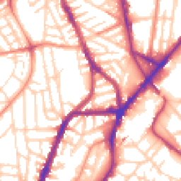 Daytime road noise heatmap for S7 1FD