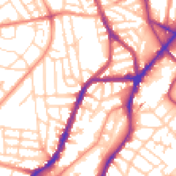 Daytime road noise heatmap for S7 1FG