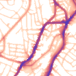Daytime road noise heatmap for S7 1FL