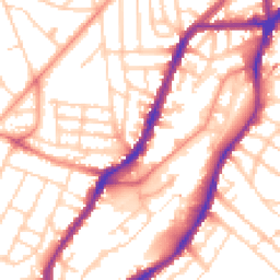 Daytime road noise heatmap for S7 1FP