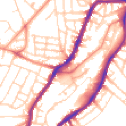 Daytime road noise heatmap for S7 1FQ