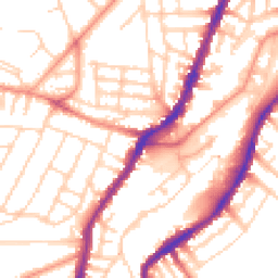 Daytime road noise heatmap for S7 1FR
