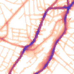 Daytime road noise heatmap for S7 1FS
