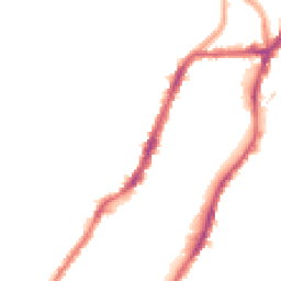 Night-time road noise heatmap for S7 1FY