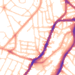 Daytime road noise heatmap for S7 1GH