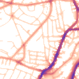 Daytime road noise heatmap for S7 1HP
