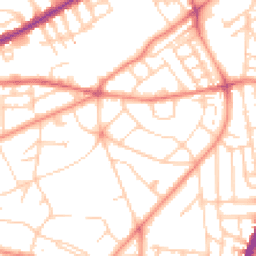 Daytime road noise heatmap for S7 1LY