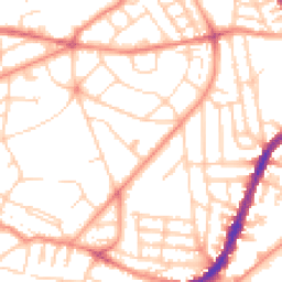 Daytime road noise heatmap for S7 1NH