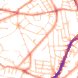 Daytime road noise heatmap for S7 1NN