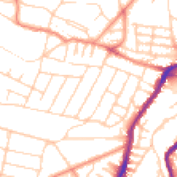 Daytime road noise heatmap for S7 1RX