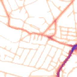 Daytime road noise heatmap for S7 1SA