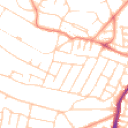 Daytime road noise heatmap for S7 1SL