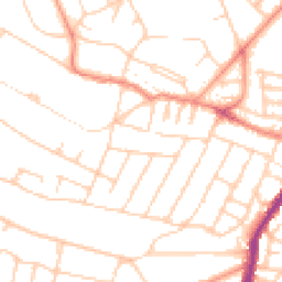 Daytime road noise heatmap for S7 1SN