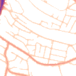 Daytime road noise heatmap for S7 2DU