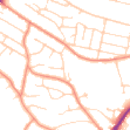 Daytime road noise heatmap for S7 2GA