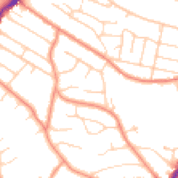 Daytime road noise heatmap for S7 2GN
