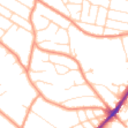 Daytime road noise heatmap for S7 2GP