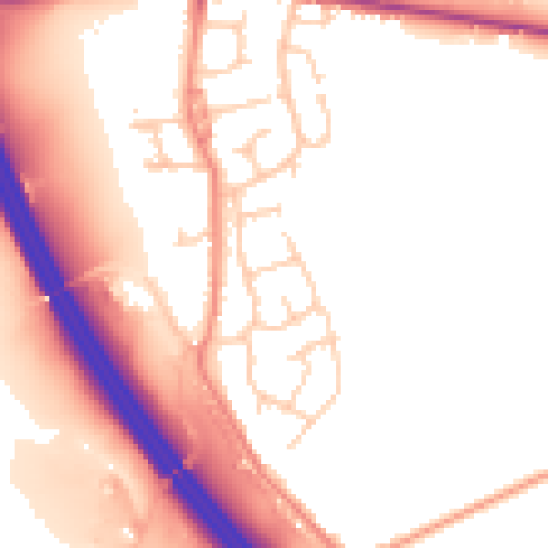 Daytime road noise heatmap for S75 1PB