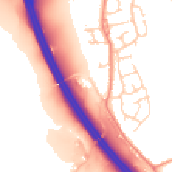 Daytime road noise heatmap for S75 1PH