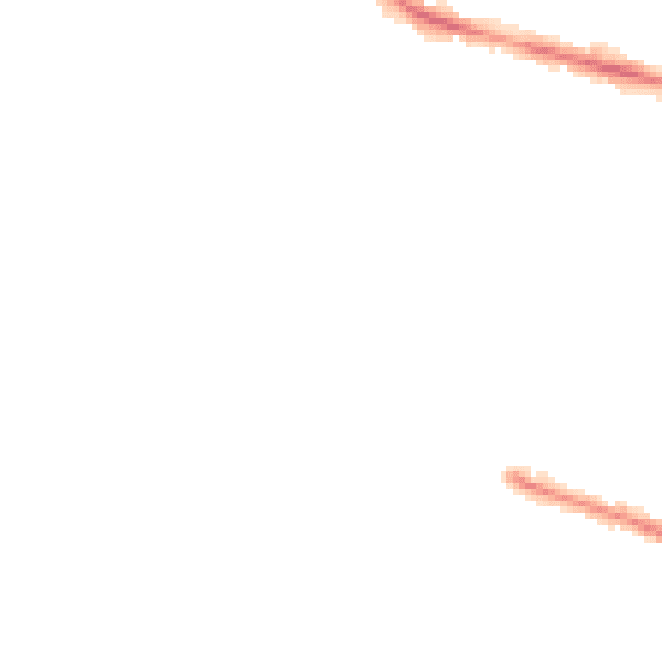 Night-time road noise heatmap for S75 2NF