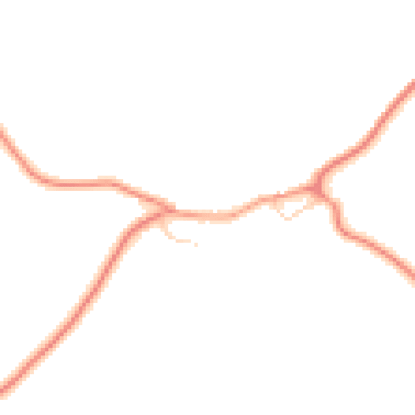Daytime road noise heatmap for S75 3HD