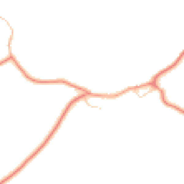 Daytime road noise heatmap for S75 3HF