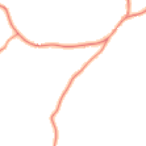 Daytime road noise heatmap for S75 4AZ