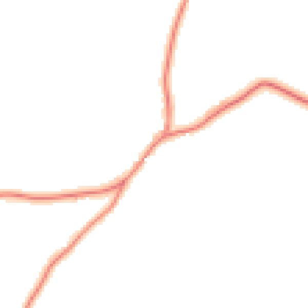 Daytime road noise heatmap for S75 4BE