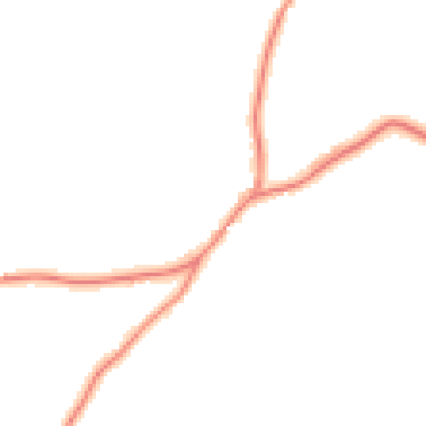 Daytime road noise heatmap for S75 4BG