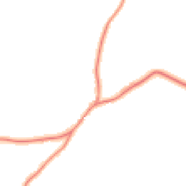 Daytime road noise heatmap for S75 4BL