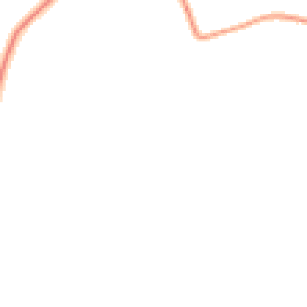 Daytime road noise heatmap for S75 4DZ