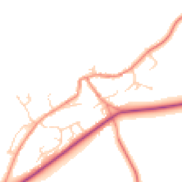 Daytime road noise heatmap for S75 4HP
