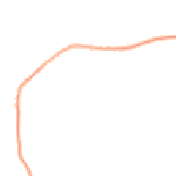 Night-time road noise heatmap for S75 4RH