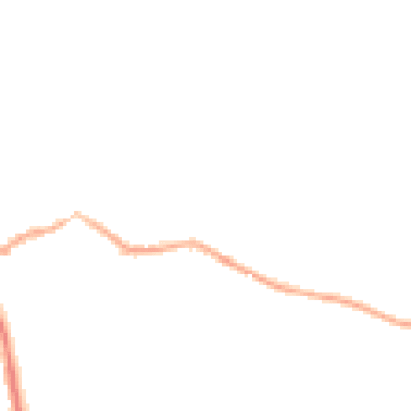 Night-time road noise heatmap for S75 5AQ