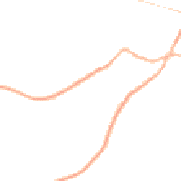 Night-time road noise heatmap for S75 6BJ