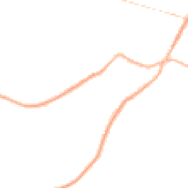Night-time road noise heatmap for S75 6LS
