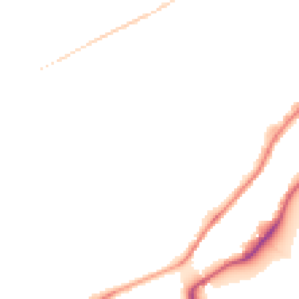 Night-time road noise heatmap for S9 1AQ