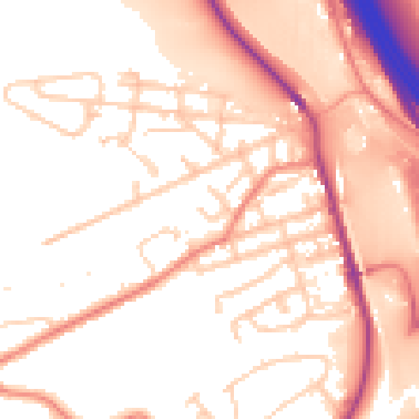 Daytime road noise heatmap for S9 1PS