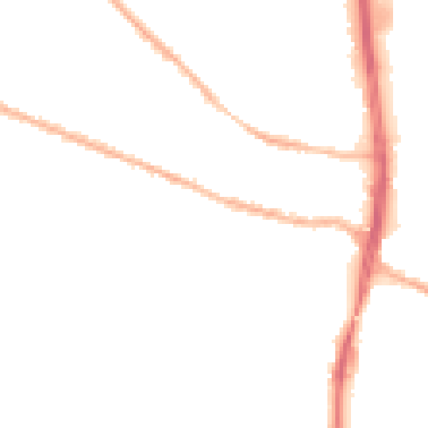 Night-time road noise heatmap for S9 3DF