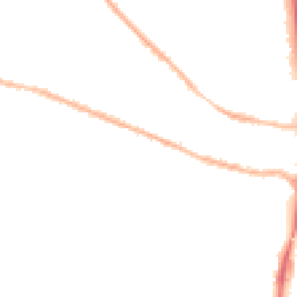 Night-time road noise heatmap for S9 3DJ