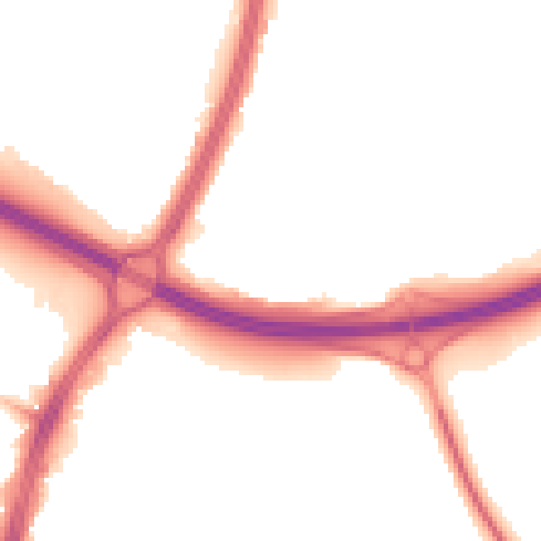 Night-time road noise heatmap for S9 4EH