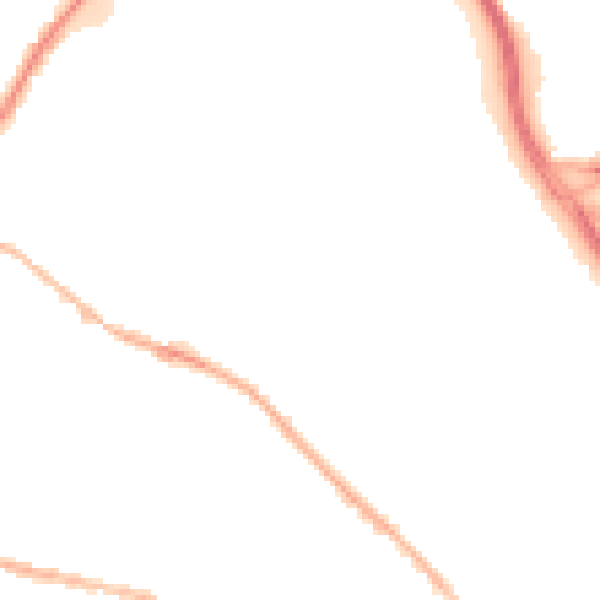 Night-time road noise heatmap for S9 5AT