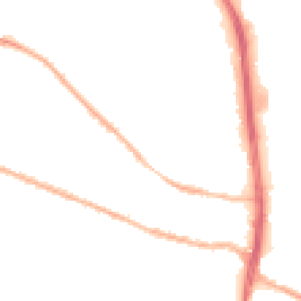 Night-time road noise heatmap for S9 5FT